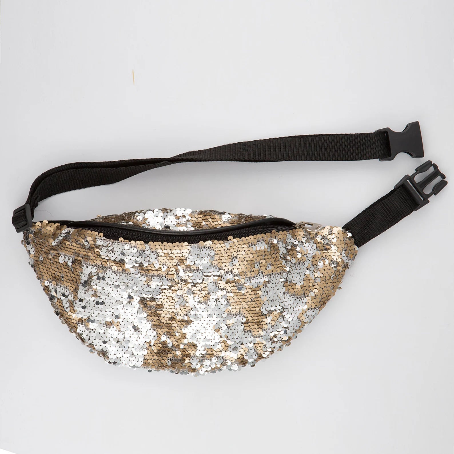 Sparkly top belt bag