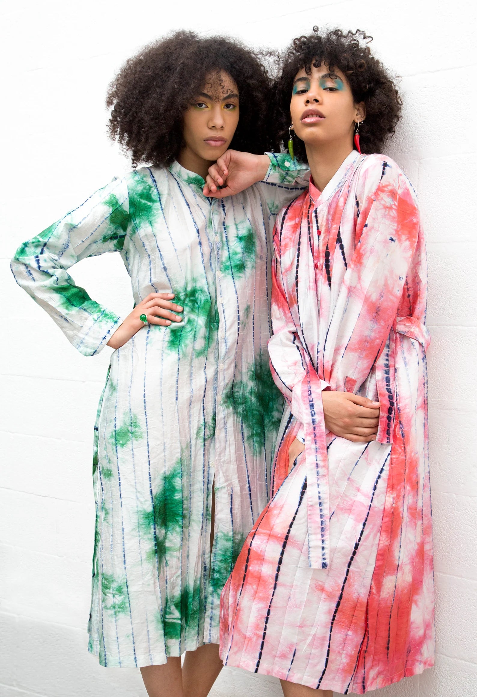 Tie dye shibori Dress